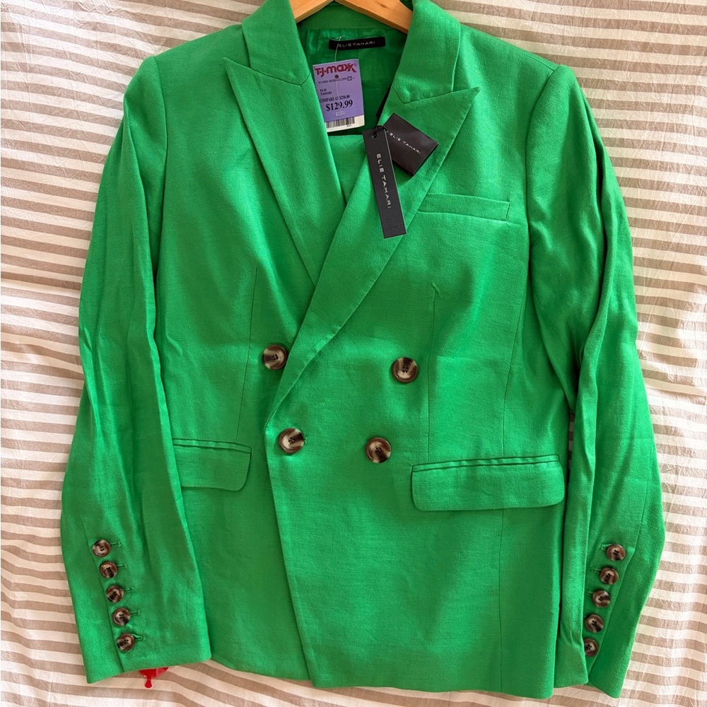 Elie Tahari Blazer + Pant Set